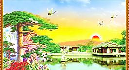 迎客松圖片