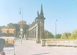 歐式建筑街景圖片