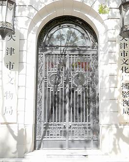欧式入口大门图片