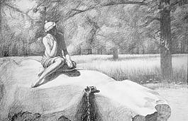 素描繪畫(huà)作品圖片