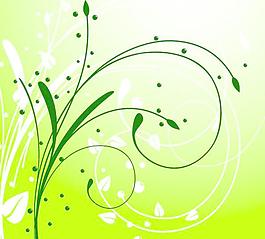 歐式花紋矢量素材圖片