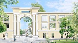 歐式建筑圖片