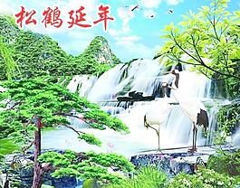 松鶴延年圖片