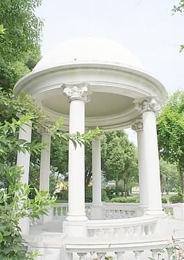 歐式建筑 亭圖片