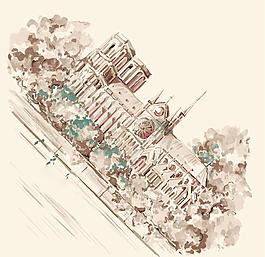 歐式建筑圖片