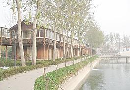 歐式園林建筑圖片