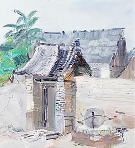 農家小院圖片