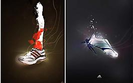 adidas创意海报图片