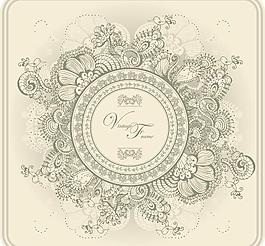 歐式花紋 古典花紋花朵圖片