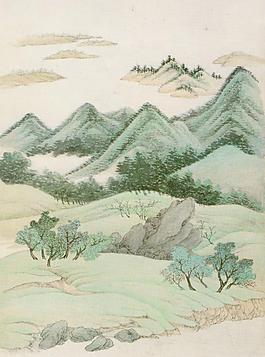 山水畫圖片