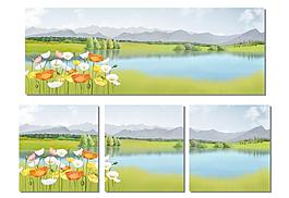 無(wú)框畫風(fēng)景（一）圖片