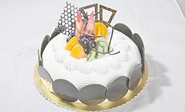 歐式生日蛋糕模型圖片