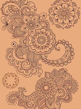 古典花纹欧式花纹花朵图片