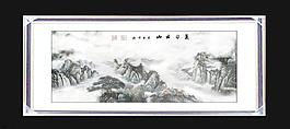 夏日云山圖片