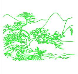 山水畫圖片