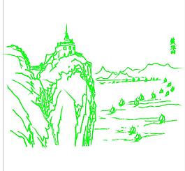 山水畫圖片