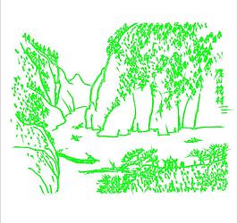 山水畫圖片