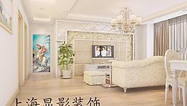 歐式客廳效果圖圖片