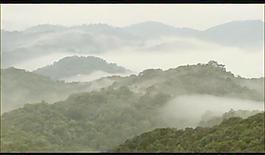 云雾山峦风景视频素材图片