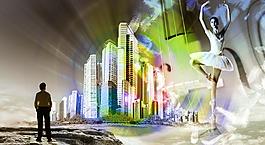 创意云海效果图图片