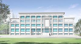 歐式辦公樓建筑圖片