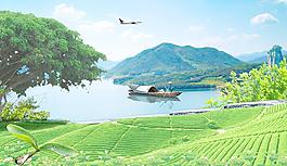 山水田园图片
