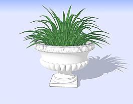 歐式花臺(tái)3d模型圖片