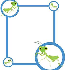 相量動物 邊框 相框圖片