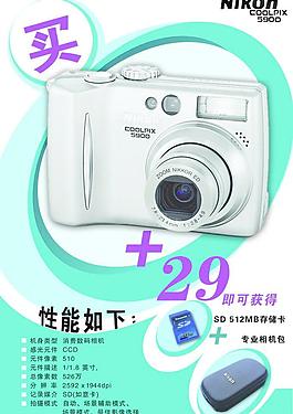 相機海報圖片