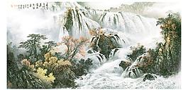 青山綠水圖片