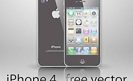 免費的iPhone 4向量