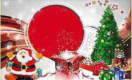圣誕節(jié)相框模板（psd分層）圖片