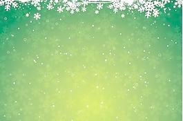 綠色雪花圣誕主題背景矢量素材