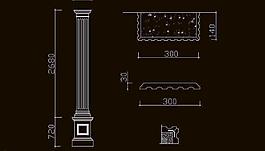 歐式構(gòu)造 科林斯安裝圖圖片