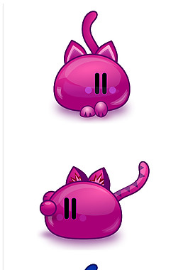 可爱馒头猫
