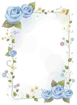 花朵邊框