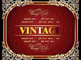 金色歐式花紋 古典花紋花邊框圖片