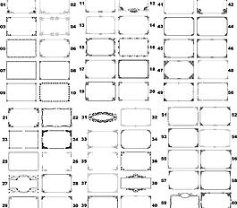 花边 边框 底纹图片