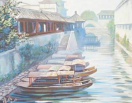 風(fēng)景油畫(huà)圖片