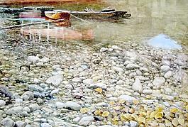水彩風(fēng)景圖片