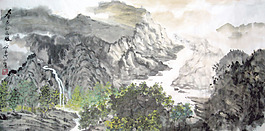 山水畫圖片