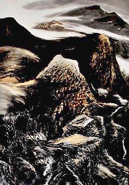 國(guó)畫山水圖片
