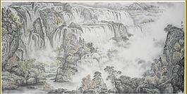 國畫山水圖片