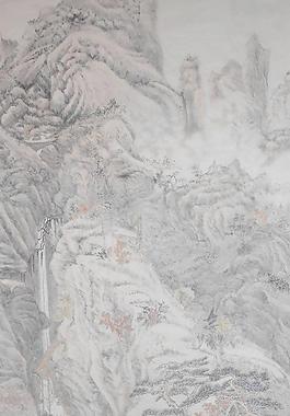 國畫山水圖片