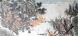國畫山水圖片