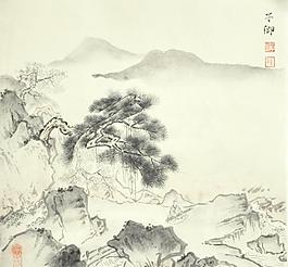 國(guó)畫(huà)山水圖片