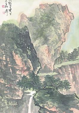 山水畫圖片