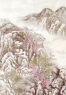 山水畫圖片