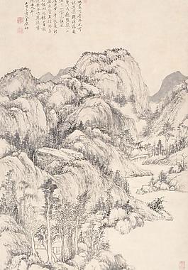 山水畫圖片