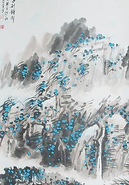 山水畫圖片